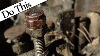 Jam Nut Trick  Double Nut Technique for RemovingInstalling Studs [upl. by Aggy]