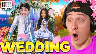 GETTING MARRIED on Valentines Day in PUBG MOBILE [upl. by Roley]