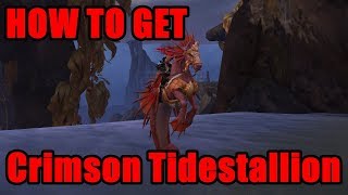 How to get Crimson Tidestallion  Nazjatar Rare Mount [upl. by Walliw]