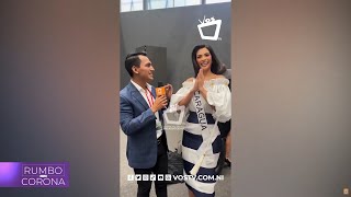 EXCLUSIVA  Entrevista a Sheynnis Palacios a pocas horas de la gran final de Miss Universo 2023 [upl. by Wilmette]