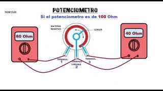 COMO FUNCIONA UN POTENCIOMETRO [upl. by Llednik]