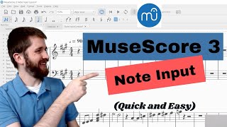 MuseScore 30 Note Input How to Add Delete and Change Notes in MuseScore 2020 [upl. by Icyaj]