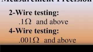 Four Wire Kelvin Testing [upl. by Acinyt327]