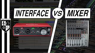 Audio Interface vs Mixer vs USB Mixer Which One Do You Need [upl. by Ailahtan]