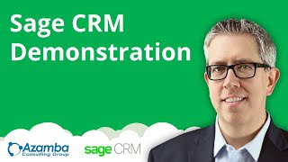 Sage CRM  Sage CRM Demo [upl. by Amyaj]