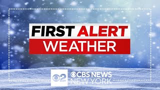 First Alert Forecast CBS2 1624 430 pm update [upl. by Enalda]