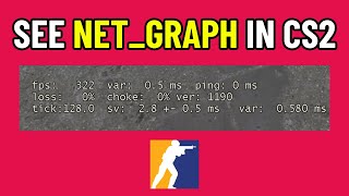 How To See Net Graph in CS2 EASY  CS2 Net Graph Command [upl. by Daph416]