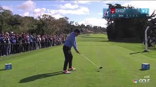 Every televised shot from Hosung Choi’s PGA Tour debut at Pebble Beach ProAm [upl. by Nnyl]