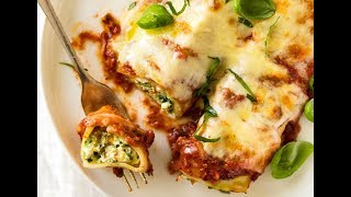 Spinach Ricotta Cannelloni [upl. by Ivz230]