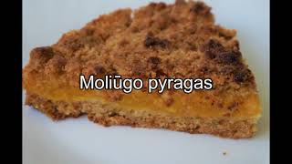 Moliūgų pyragas  Labai skanus pyragas su moliūgu  Greito pyrago receptas  Crumb cake with pumpkin [upl. by France]