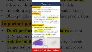 Oxidase test  Microbiology  by Imran Yaseen [upl. by Oberheim361]