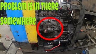 Disassembly and reassembly of Stanadyne injection pump in a miller big diesel welder [upl. by Chemash903]