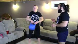 Kettlebells For Absolute Beginners Intro and Day 1 Workout [upl. by Meridel72]