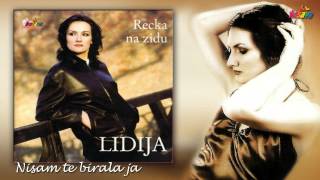 Lidija  Nisam te birala ja  Audio 2000 [upl. by Rorke]