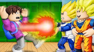 He Went To Super Saiyan School A Roblox Movie [upl. by Hallie516]