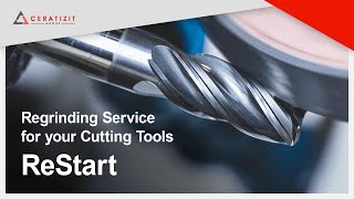 CERATIZIT ReStart Our regrinding service for cutting tools [upl. by Ayt]