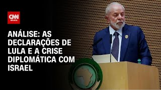 Análise As declarações de Lula e a crise diplomática com Israel  WW [upl. by Joerg185]