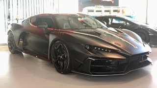 17m Lamborghini Powered ItalDesign ZeroUno 1 of 5 Cars at Joe Macari [upl. by Nnylakcaj629]