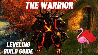 GUILD WARS 2 The Warrior  Leveling Build Guide Weapons  Armor  Skills  Traits [upl. by Rediah945]