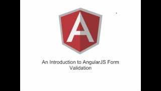 An Introduction to AngularJS Forms Validation [upl. by Danyluk93]