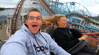 Riding Twister At Gröna Lund  Rider Cam POV [upl. by Nitas]