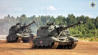 Russia to activate the 2S35 KoalitsiyaSV artillery system by 2021 [upl. by Ellehs]