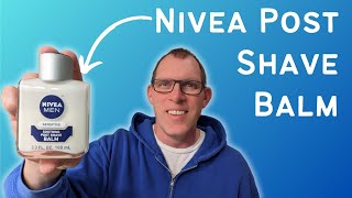 Post Shave care with Nivea Shave Balm [upl. by Kcirderfla721]