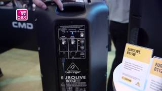 NAMM 2013 Behringer Eurolive B112W en B115W [upl. by Mllly]