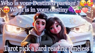 Who is your Destined partner 😘🥰😍What is in your destiny🍇🍒🍑Tarot🌛⭐️🌜🔮🧿 [upl. by Eeleak536]