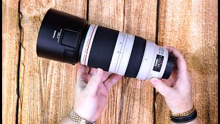 Canon EF 100400mm f4556L IS II USM unboxing and test [upl. by Wallack]