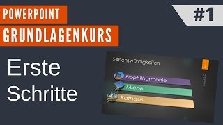 POWERPOINT Grundlagenkurs  professionelle PowerPoint Präsentation erstellen 2019 2016 2013 [upl. by Ethelin345]