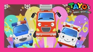 Tayo The brave cars and its Christmas l Tayos Sing Along Show 1 l Tayo the Little Bus [upl. by Auqinaj414]