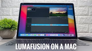 LumaFusion Running On An M1 MacBook Air With BigSur [upl. by Resor]