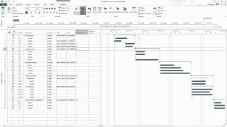 Simple Project Plan in Microsoft Project [upl. by Chaney]