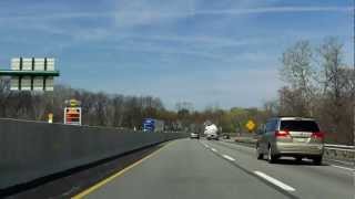 Pennsylvania Turnpike Interstate 76 Exits 57 to 48 westbound [upl. by Ciardap]