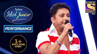 Sukhwinder Singh Performs On His Famous Song Chaiyya Chaiyya  Indian Idol Junior 2 [upl. by Moskow149]