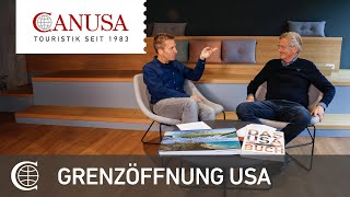 Endlich Alle Infos zur Einreise in die USA  CANUSA Reisetalk [upl. by Yeta]