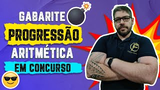 Aprenda PROGRESSÃO ARITMÉTICA PA para Concursos  Felippe Loureiro [upl. by Earb]