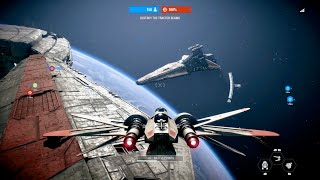 Star Wars Battlefront 2 Galactic Assault Gameplay No Commentary [upl. by Rennob]