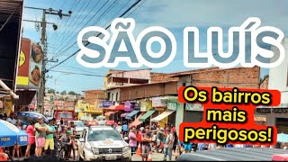 SÃO LUÍS  bairros mais perigosos A capital do Maranhão é perigosa PARTE 01 [upl. by Anirtac]