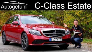 New C200 MHEV Mercedes CClass FULL REVIEW CClass Estate Wagon CKlasse TModell Kombi  Autogefühl [upl. by Wittie629]