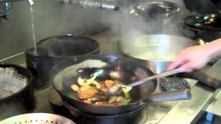 Cooking How to use a Chinese wok [upl. by Eirene202]