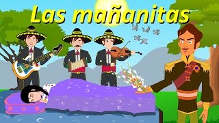 Las mañanitas  Canciones infantiles en español  Canciones con mariachi [upl. by Ardnuasac292]