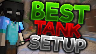 The BEST Tank Setup Hypixel Skyblock [upl. by Retxab]