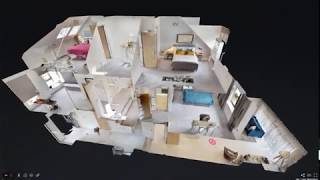 Matterport 3D virtual tour new build extracted showreel video example [upl. by Ardnosal]