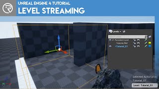 Unreal Engine 4 Tutorial  Level Streaming [upl. by Ellinad]