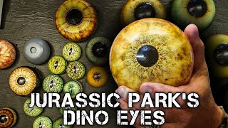 The History of Painting Dino Eyes for Jurassic Park [upl. by Dnalor]