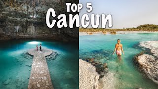 Top 5 Things to Do Around Cancun Mexico Excursions Outside the Resorts [upl. by Icak]