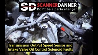 Transmission Doesnt Shift P0722  output speed sensor fault [upl. by Philipines]