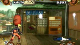 Naruto Shippūden Ultimate Ninja 5 PS2 Gameplay [upl. by Tiffa]